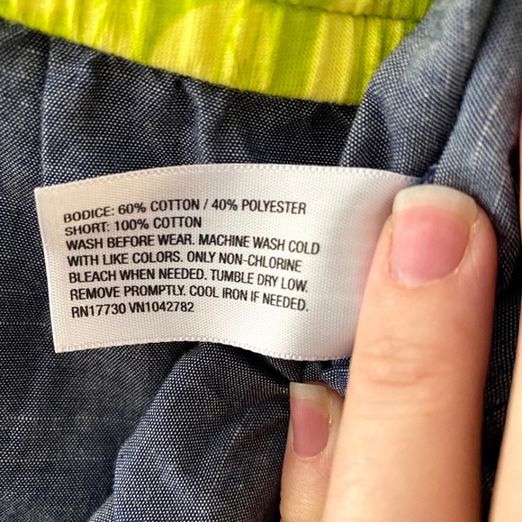 Toddler lime romper - Picture 5 of 5